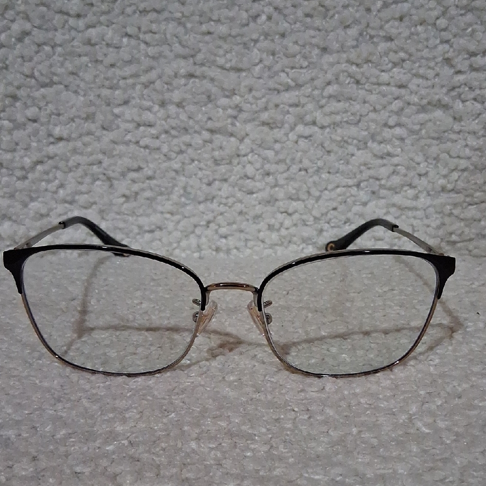 NWOT Womens Coach Eyeglass Frames HC5135 Black & Light Gold